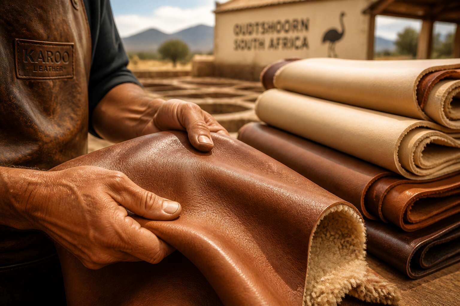 sheepskin leather suppliers South Africa